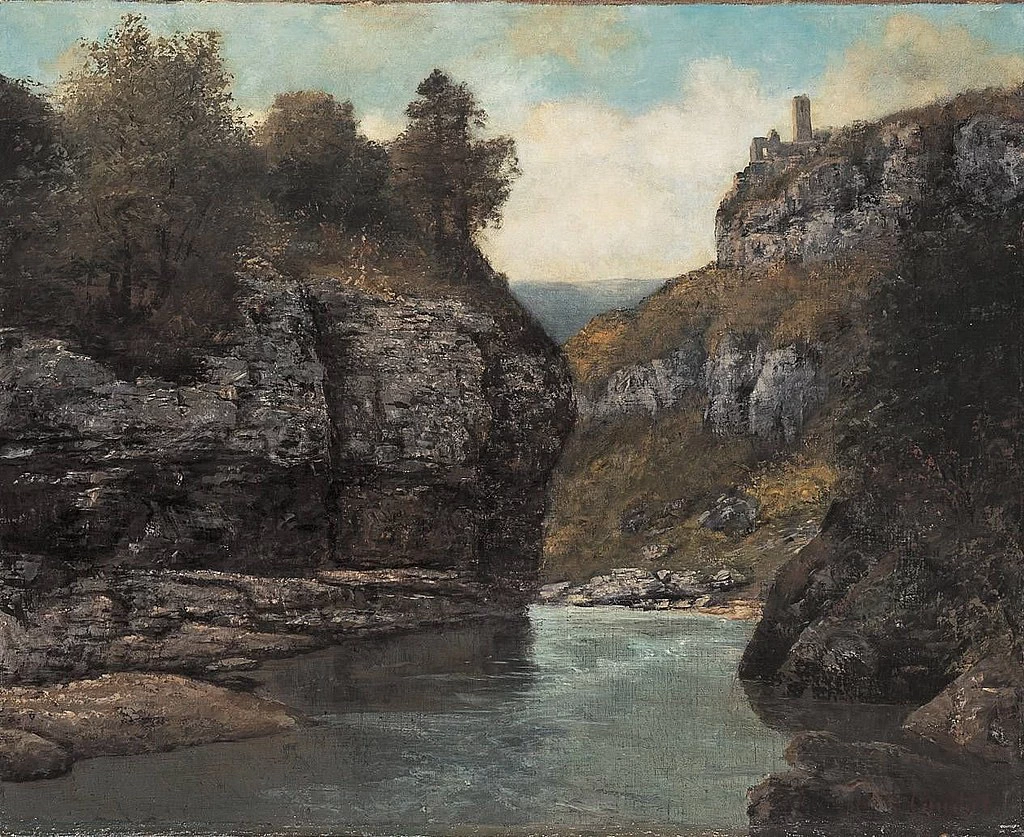  265-Rocce vicino alla Grotta Loue - Collezioni di pittura statali bavaresi 